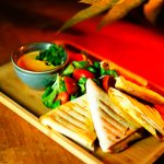 Quesadillas effiloché de porc