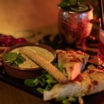 Houmous et crudités